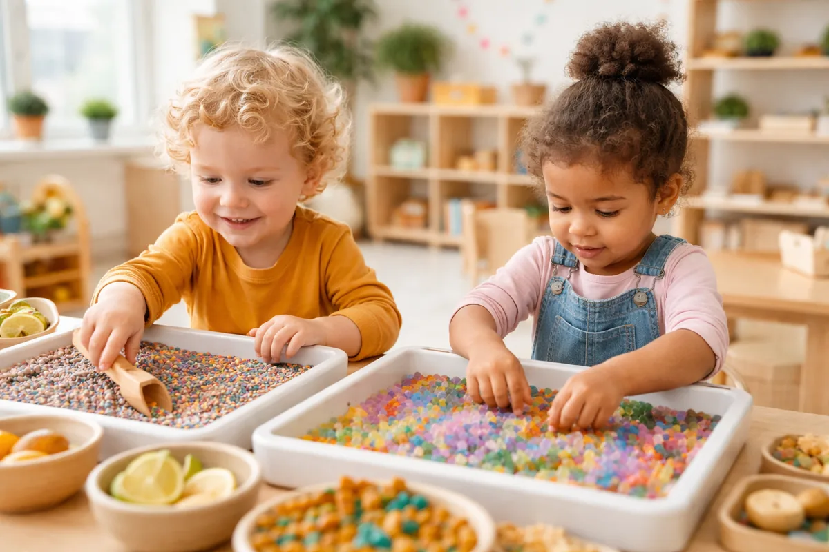 L'importance de l'éveil sensoriel chez les jeunes enfants